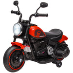 RoadRider™ Speelgoed Motorfiets – Rood/Zwarte Motor met Afneembare Zijwieltjes