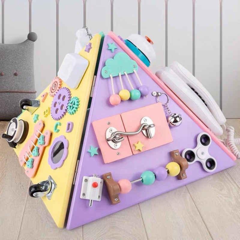 SensePyramid™ – Montessori Piramide Busy Board