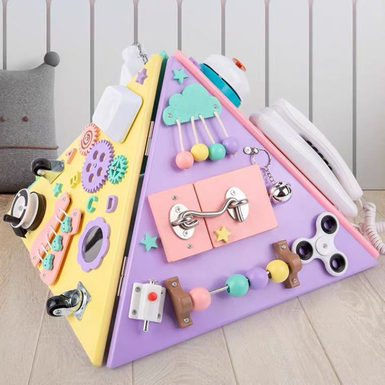 SensePyramid™ – Montessori Piramide Busy Board