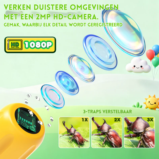 Speurder – Borescoopcamera voor Kinderen – Educatieve Inspectiecamera
