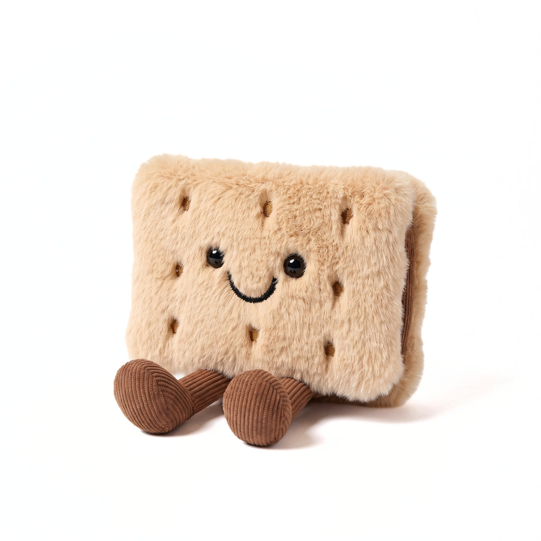 CrumbCuddle – Divertido Peluche de Panadería: Queso, Pan y Muffin