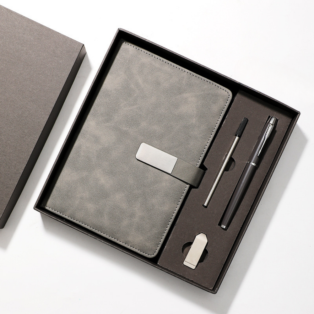 ModernLedger – A5 Business Notitieboek Cadeauset