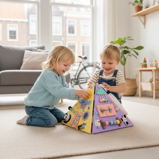 SensePyramid™ – Montessori Piramide Busy Board