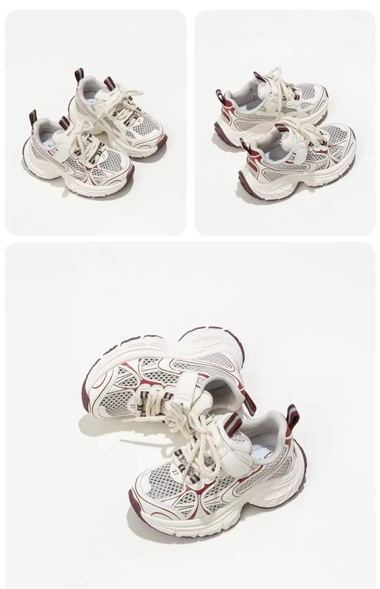 SprintEase™ – Sportieve Sneakers met Ademend Mesh – Kinder Hardloopschoenen
