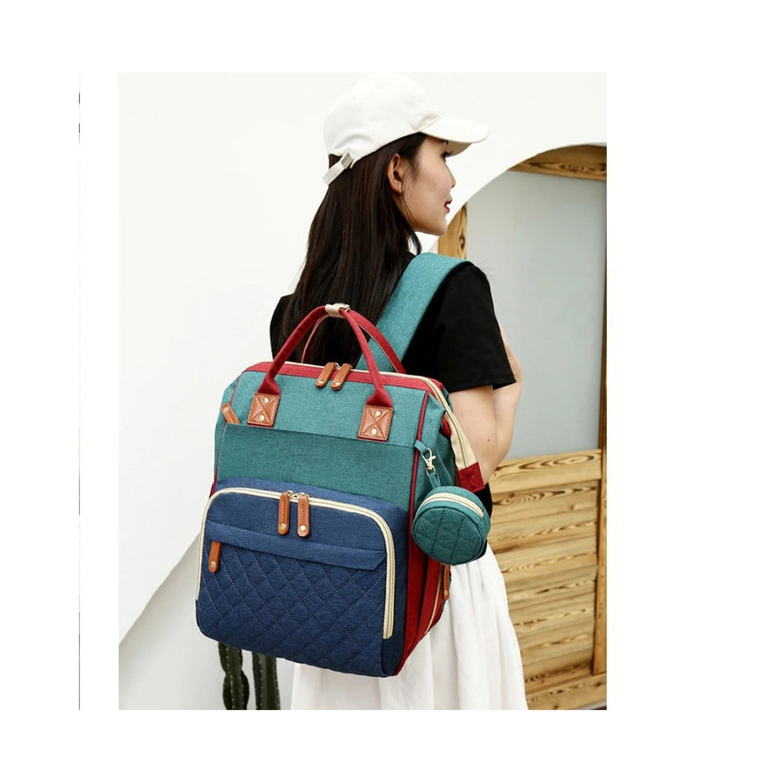 NestAway™ – Reisvriendelijke Luiertas Reisbedje - Baby essentials