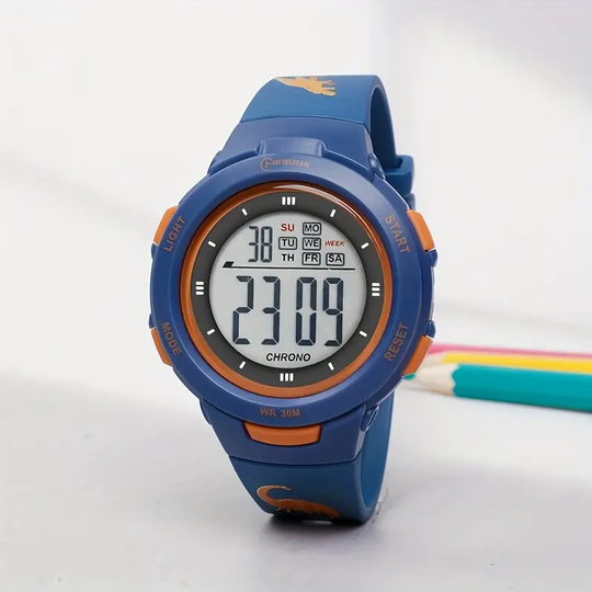 TimeShine™ – Waterdicht Digitaal Kinderhorloge – 30M Lichtgevende Display