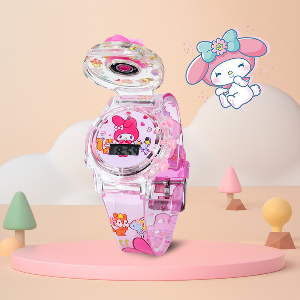 SpinTunes – Draaiend Muziekhorloge met LED