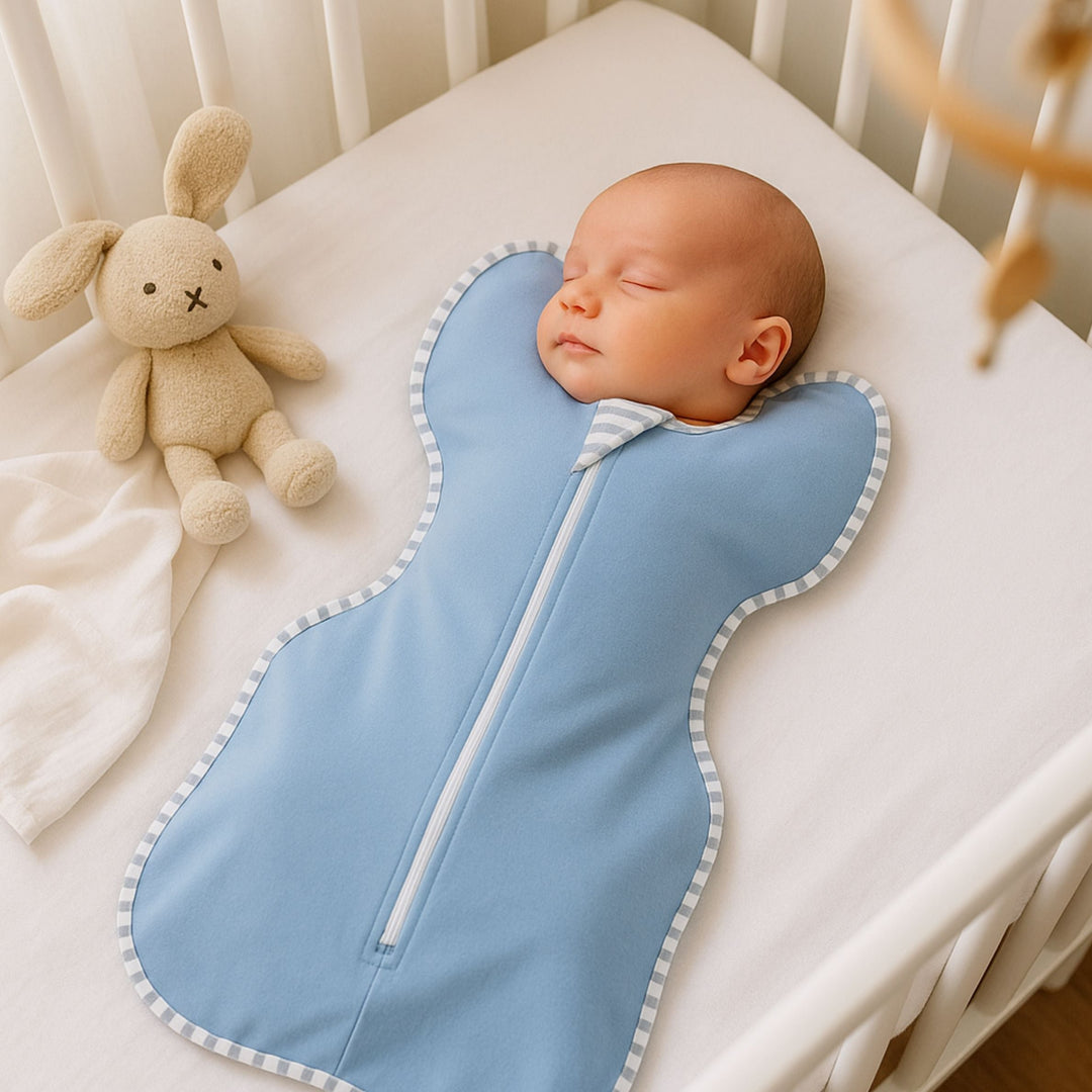 Milowrap™ – Zachte Arms-Up Inbakerslaapzak voor Baby’s