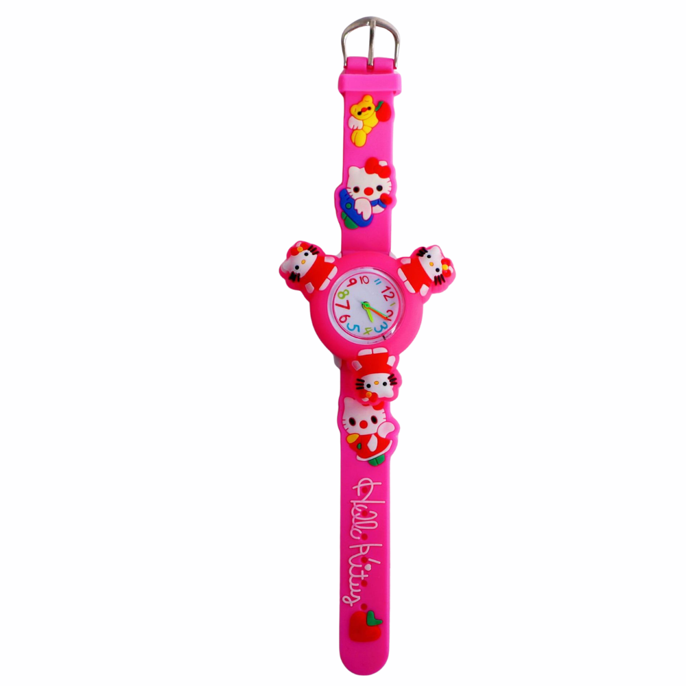 KittyTime – Schattig Draaihorloge voor Kinderen