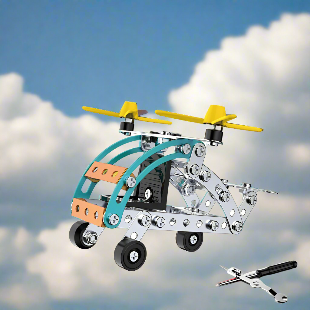 BuildRider™ – Robuust & Educatief – Constructievoertuig Set