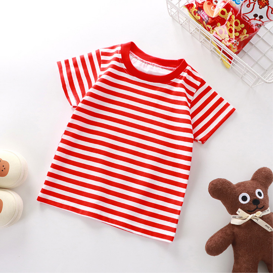 StripeJoy – Gestreept Kinder T-shirt