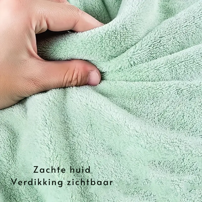 CuddleCape™ – 2-Pack Baby Badcape met Dierprint