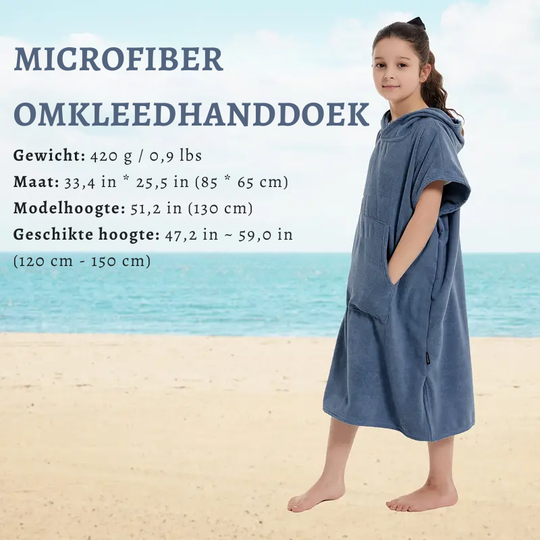 AquaWrap™ – Superabsorberende Sneldrogende Badjas & Handdoek