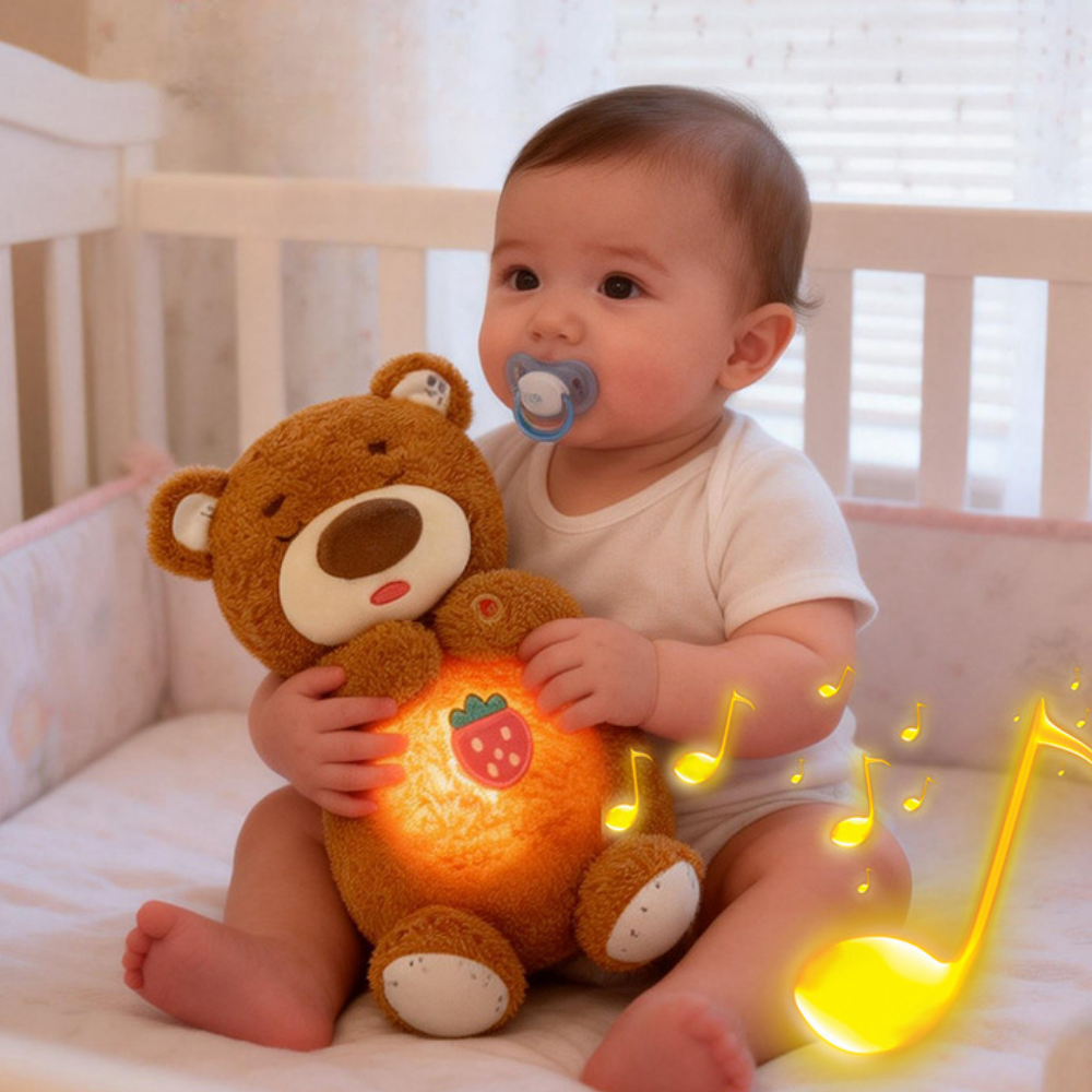 DreamBreath – Ademende Slaapknuffel met Licht & Geluid