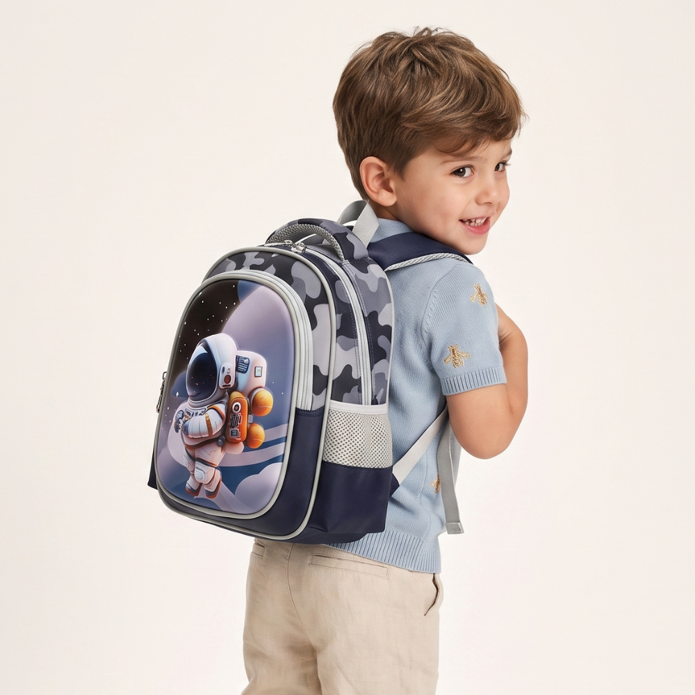 AdventureShell – 3D Schoolrugzak voor Kinderen