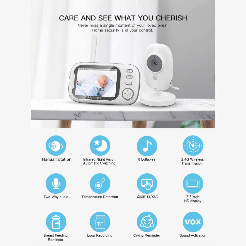 BabyReach – Digitale Babyfoon met Camera