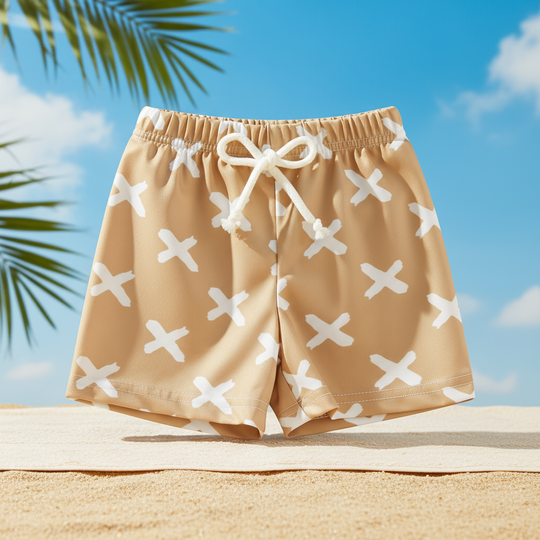 SplashEase – Zomerse Zwemshorts met Elastische Tailleband