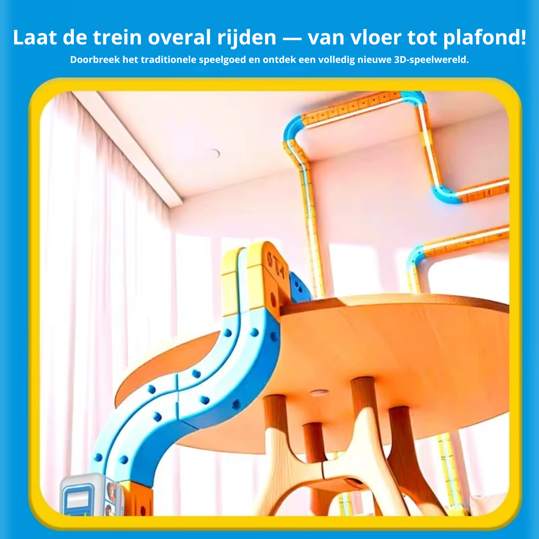 MagniTrack – Elektrische Treinbaan met Magnetisch Spoor