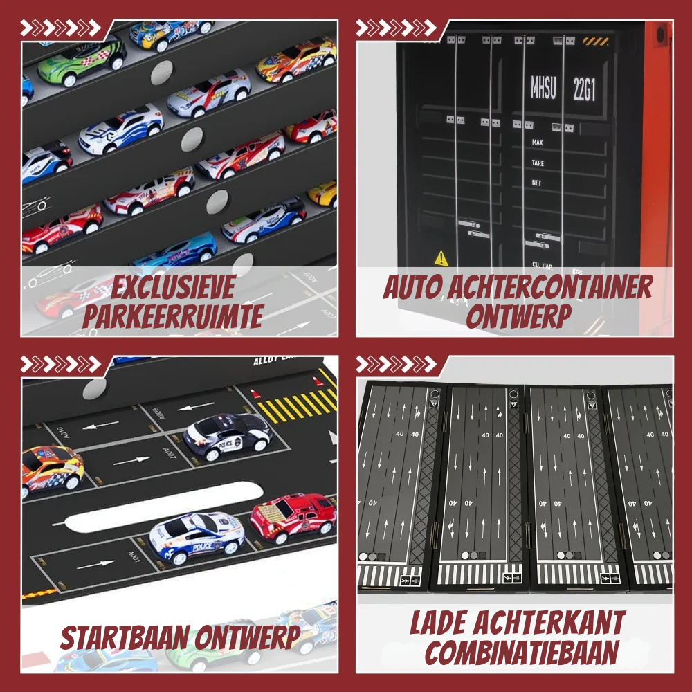 TurboRacers – 48-delige Race Auto Set
