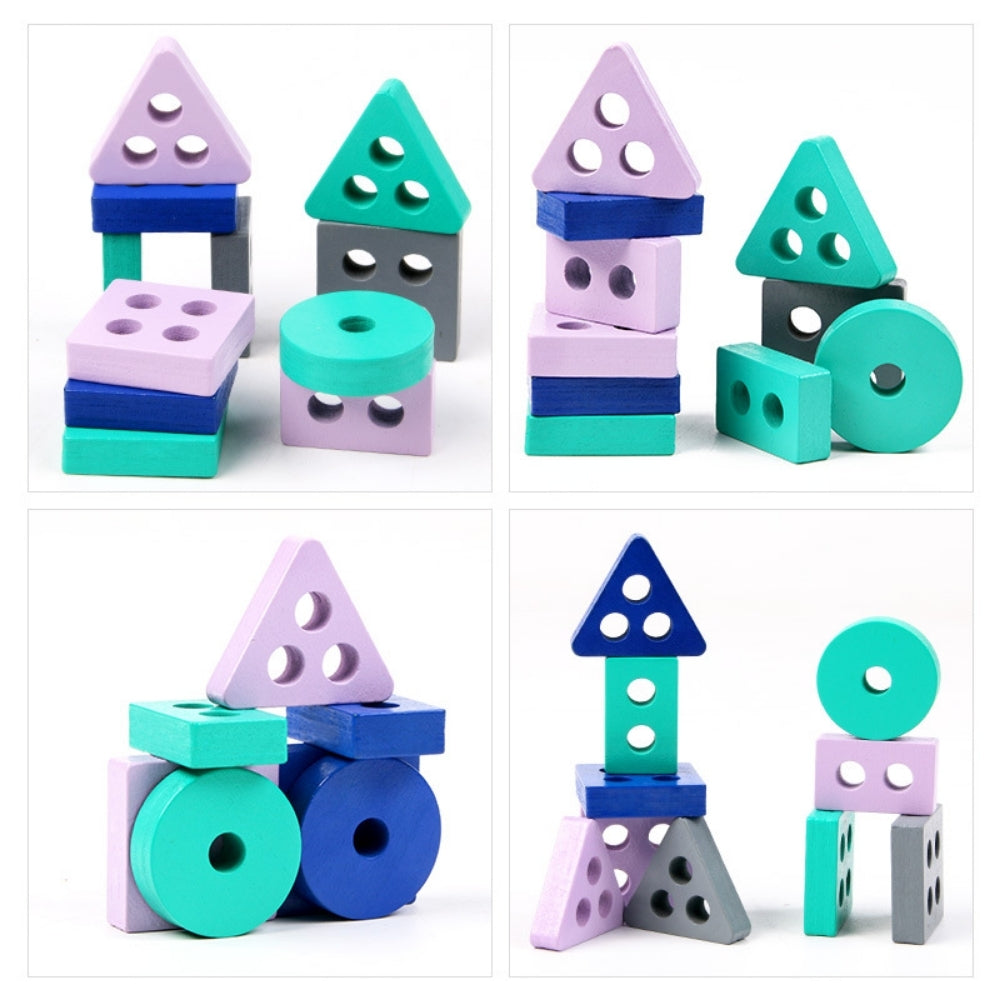 ShapeStack – Geometrisch Sorteer- en Stapelspel