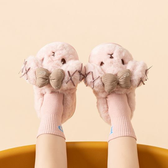CozyPup – Pluche Hond Kinder Pantoffels