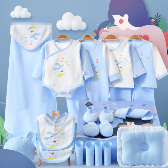 PuppyNest – Luxe Baby Cadeauset van Katoen