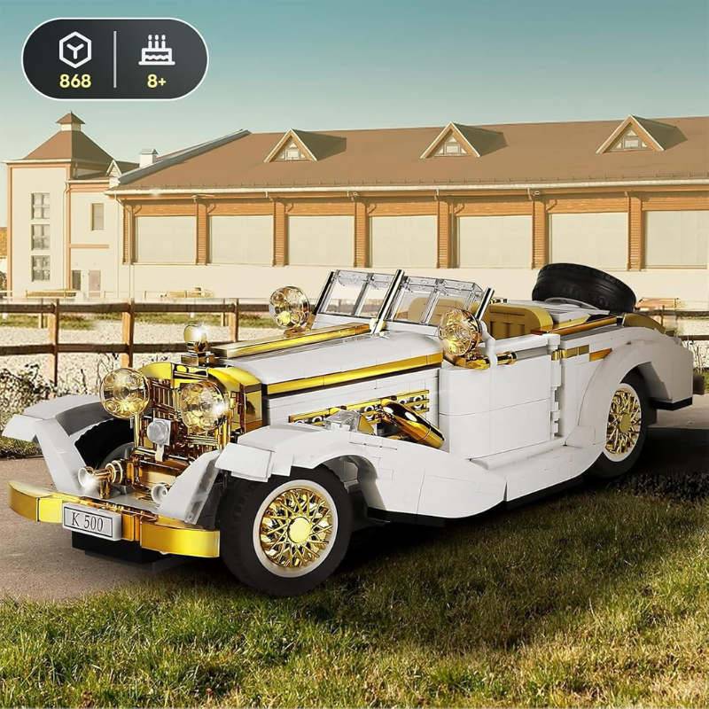 KlassikGold™ – K500 Vintage Auto Bouwset