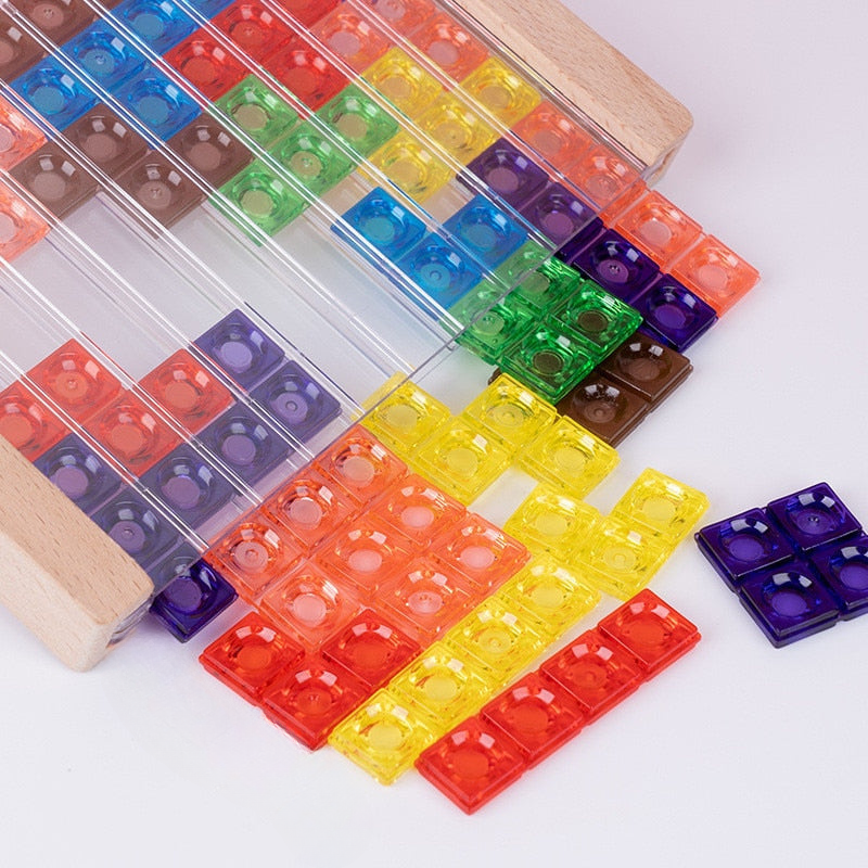 PuzzlePlay™ – 3D Tangram Houten Puzzel & Educatief Bordspel