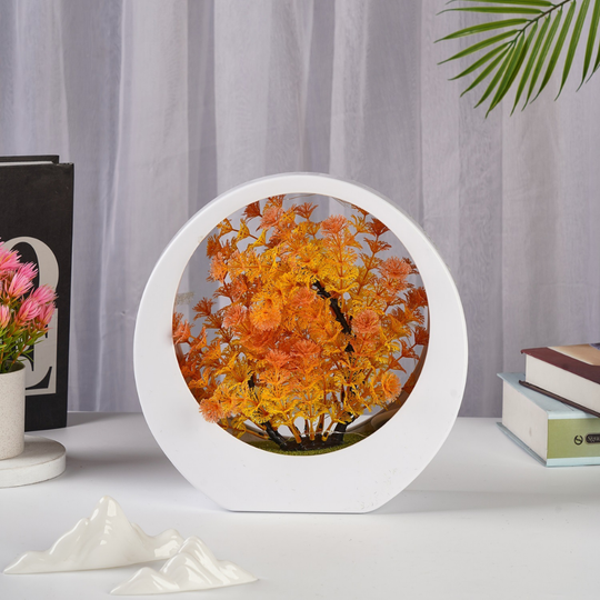 NatureGlow – LED Tafellamp met Kunstplant