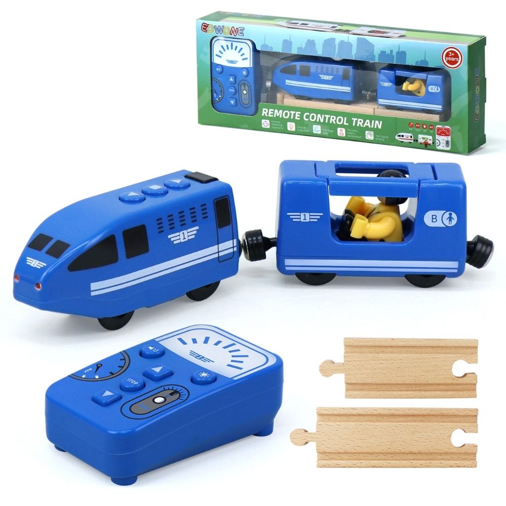 RemoteRail – Elektrische Treinset met Houten Rails