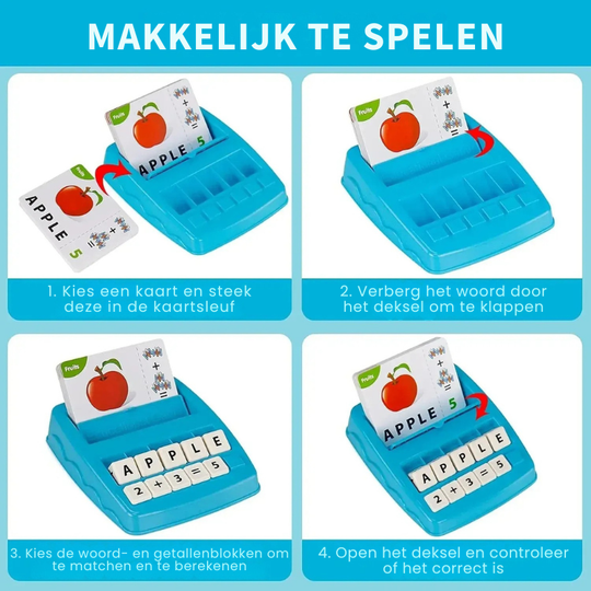 AlphaNumPlay™ – 2-in-1 Leer- en Speelset met Alfabet- en Nummekaarten