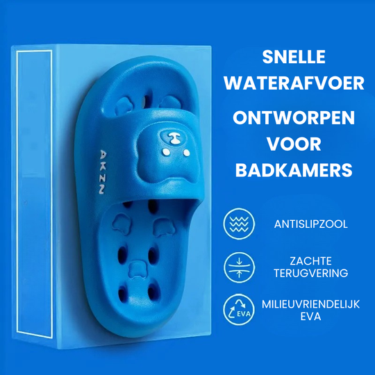 AquaBear – Badkamer Slippers