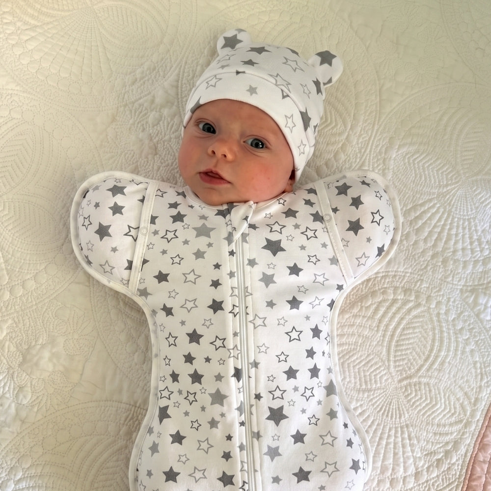 CalmWrap – Inbakerdoek en Babyslaapzak