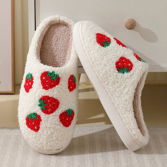 BerryStep – Warme Aardbei Pantoffels