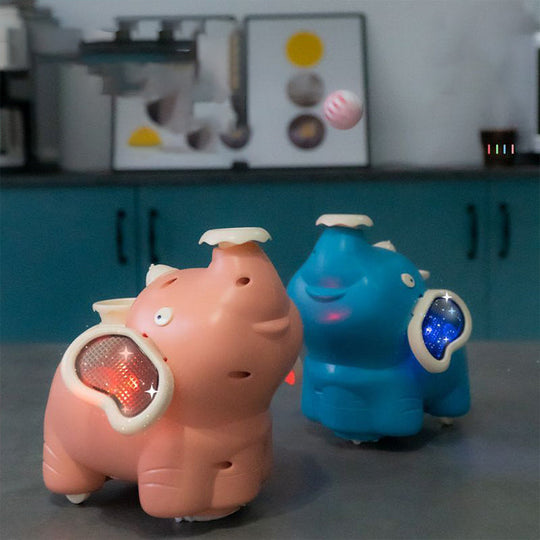 EleFantasia™ – Muzikale Lopen­de Olifant met Zwevende Bal & Mistfunctie