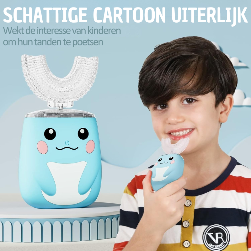 MiloBrush™ Kinder Elektrische Tandenborstel set – Pikachu Editie (360° U-Vorm, 6 standen)