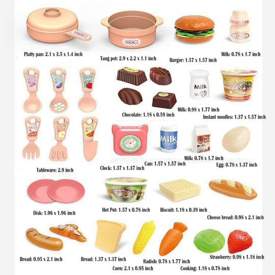 <font dir="auto" style="vertical-align: inherit;"><font dir="auto" style="vertical-align=" inherit>Ensemble de jouets de cuisine pour enfants, jouets de cuisine simulés pour la cuisine, cadeau d'anniversaire de bébé en gros</font></font>
