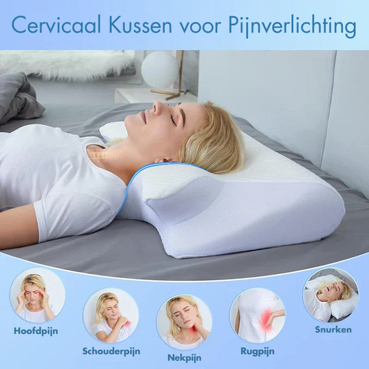 SleepMate™ – Ergonomisch Memory Foam Kussen Comfortabel