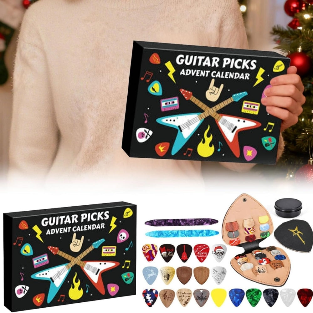 GuitarCountdown – Adventskalender met Gitaarplectrums