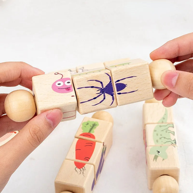 TwistieTots™  - Roterende Montessori Puzzel - Draai & Leer
