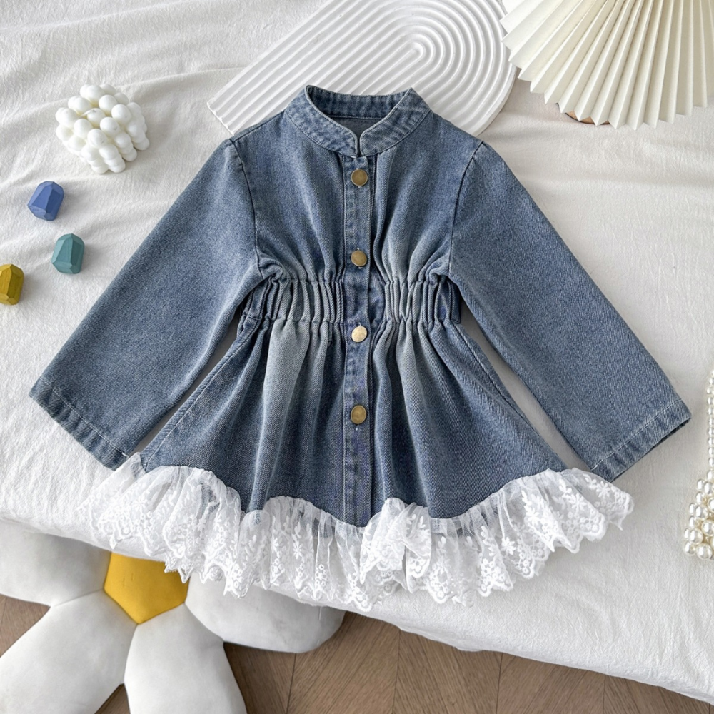 LaceDenim – Denim Jurk voor Meisjes