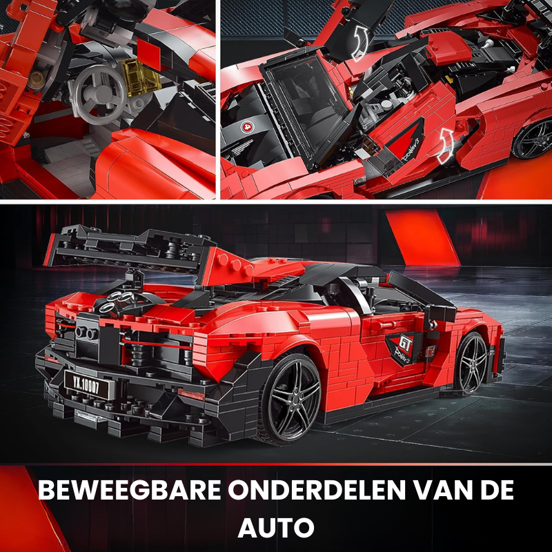 ApexSenna™ – Senna GTR Sportwagen Bouwset