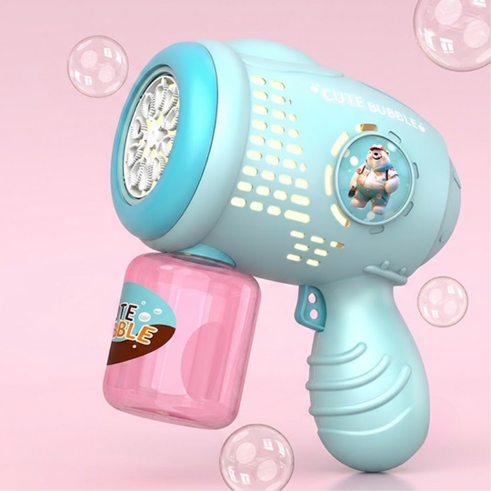 BubbleBlitz – Automatisch Bellenpistool voor Kinderen