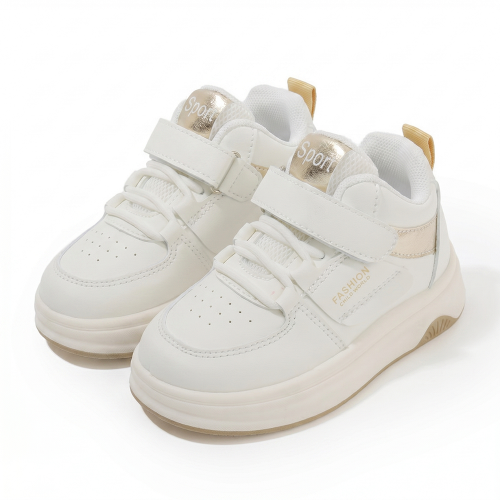 StepUp – Hoge Kinder Sneakers met Klittenband en Antislip Zool