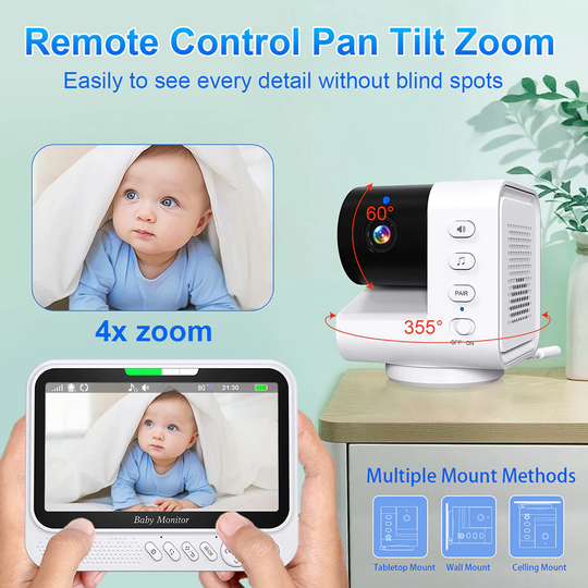 ViewNest – Draadloze Babyfoon met Camera