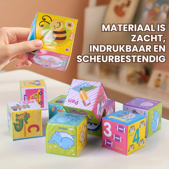 StackiSoft™ – Zachte Sensorische Stapelblokken