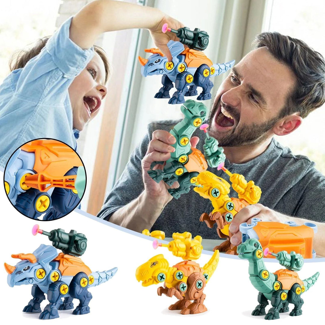 DinoBuild™ – Dinosaur Bouwset met Schroevendraaier