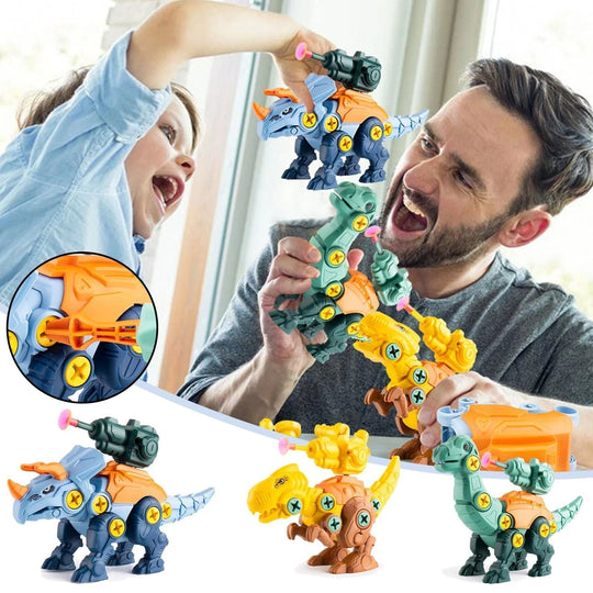 DinoBuild™ – Dinosaur Bouwset met Schroevendraaier