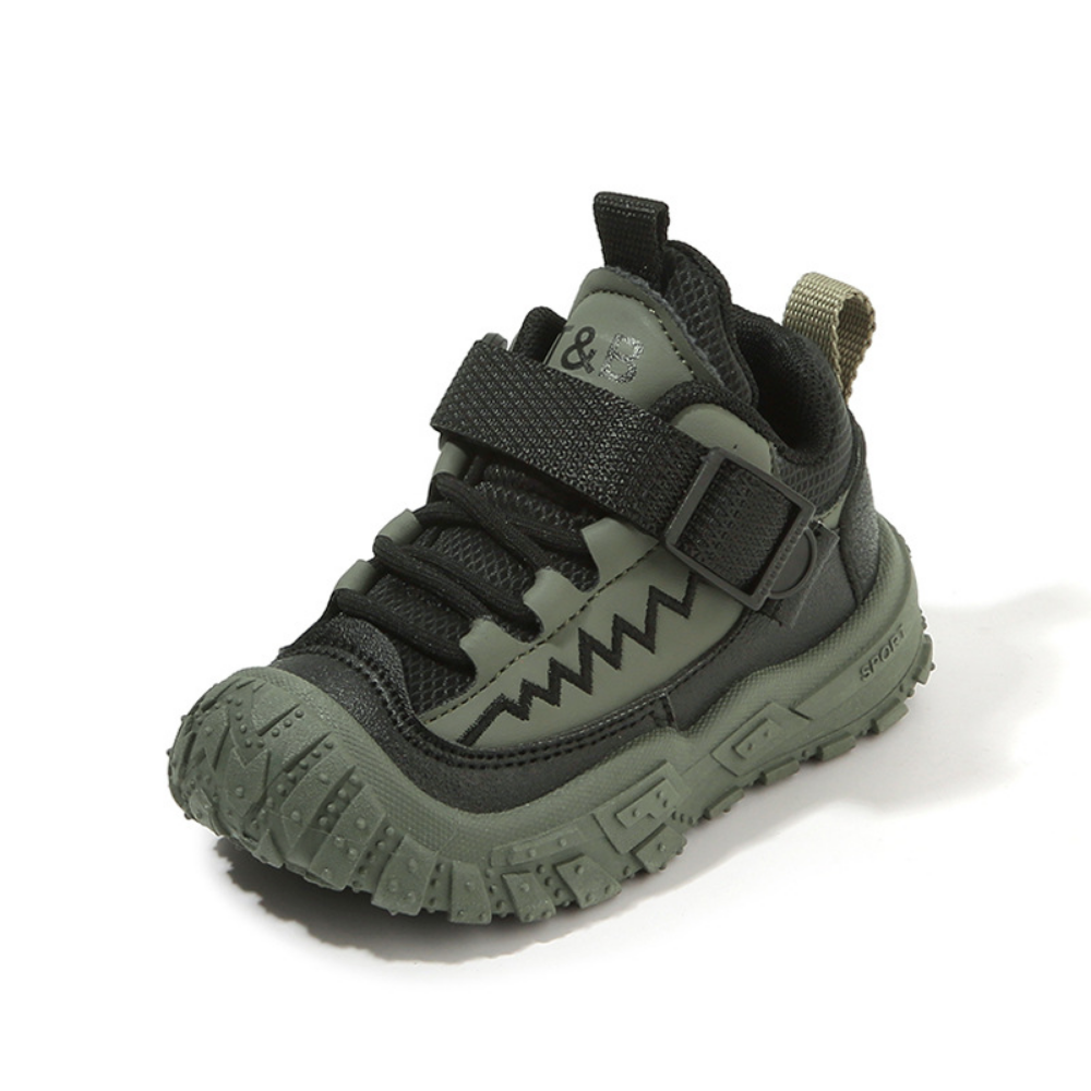 ActiveGrip – Kinder Sneakers met Klittenband en Antislip Zool