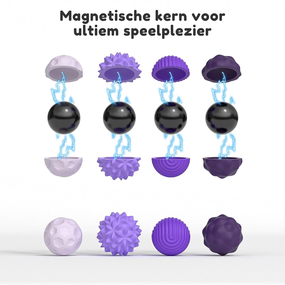 MagnaFidget – Magnetische Sensorische Fidget Ballen Set